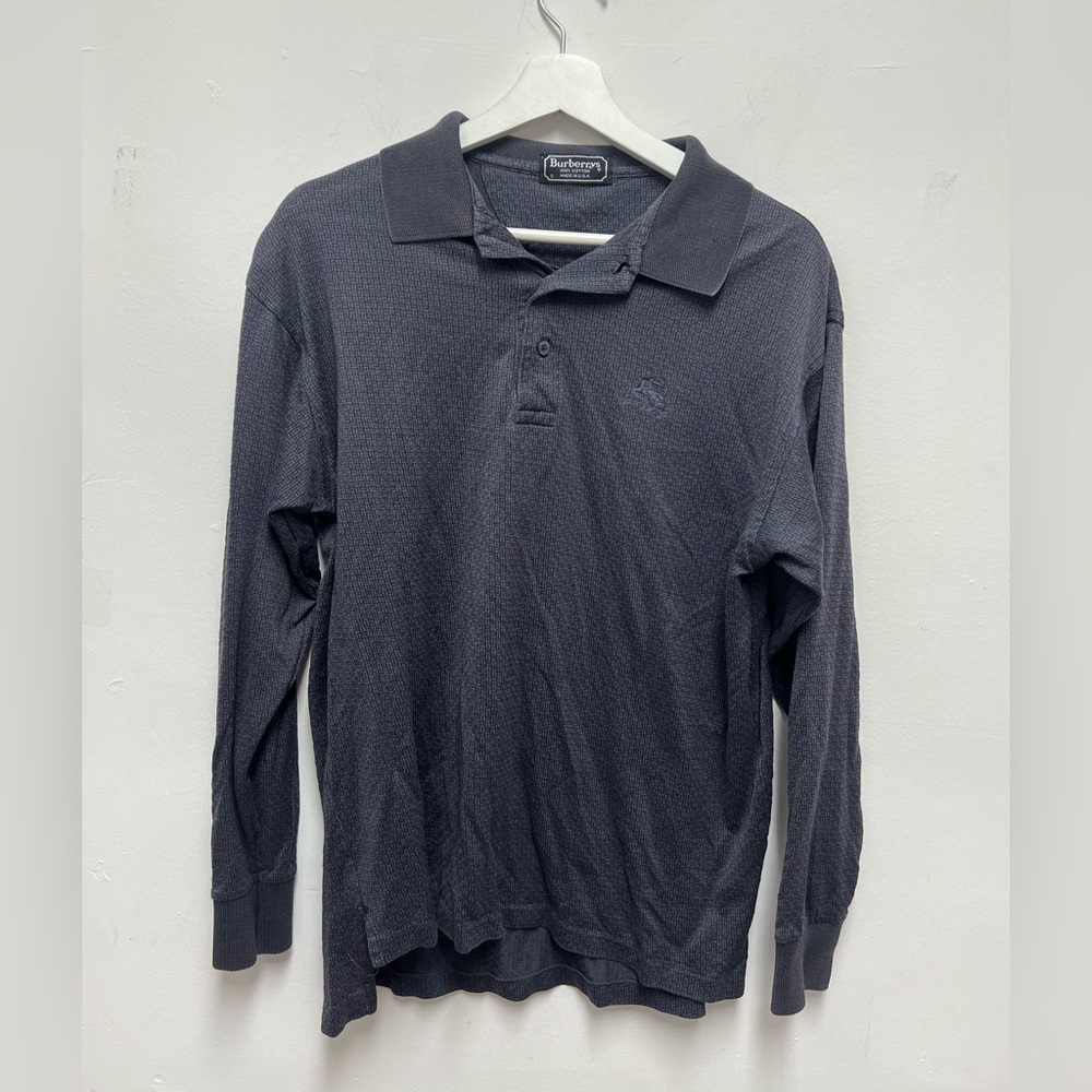 Burberrys Men's Dark Gray Polo Shirt